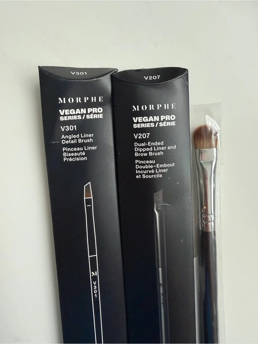 Morphe Vegan Pro Series Brush Bundle of 3 | V301 V207 M107 | New